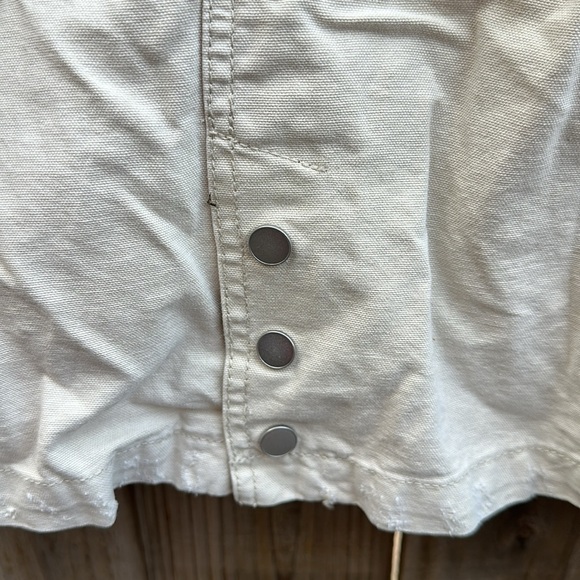 Free People tan utility jacket Size Medium - Picture 7 of 7